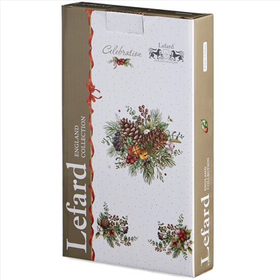 БЛЮДО LEFARD "CELEBRATION" ГЛУБОКОЕ 25*14*4 СМ (КОР=36ШТ)