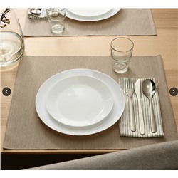 OFTAST Dessertteller, weiß, 19 cm