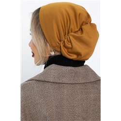 Чалма с резинкой (горчичная) ЧР7-23М