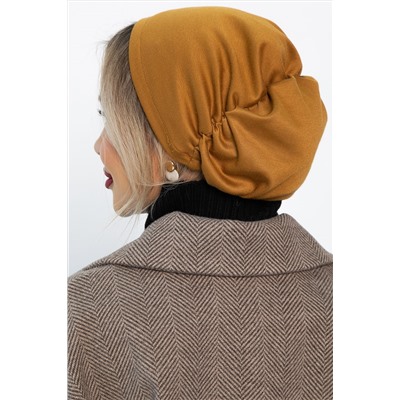 Чалма с резинкой (горчичная) ЧР7-23М