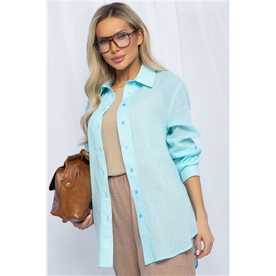 Рубашка Воздушное настроение (голубая) Б13188-7М
