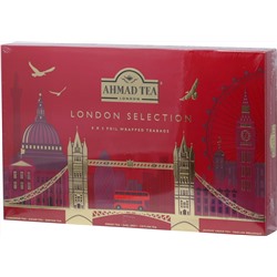 AHMAD. Ассорти London Selection карт.пачка, 40 пирамидки