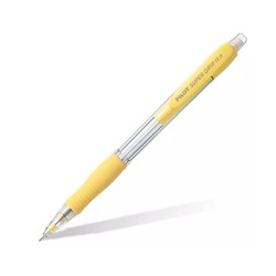 Карандаш механический PILOT Super Grip 0,5мм, с ластиком, жёлтый корпус