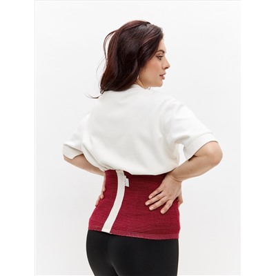 Пояс эластичный согревающий «Зима+Лето» из собачьей шерсти и хлопка