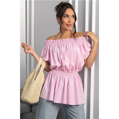 Блуза Летняя идиллия (зефирно-розовая) Б13912-47М