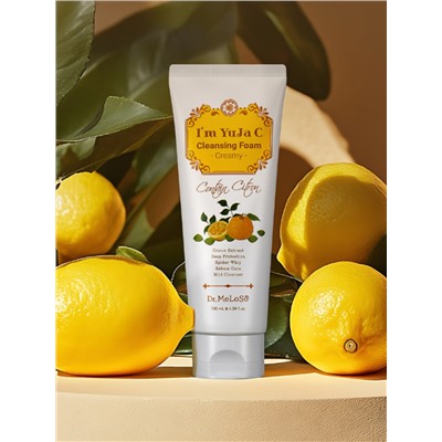 Dr.MeLoSo Пенка для умывания лица с витамином C / I'm YuJa C Cleansing Foam Creamy, 130 мл