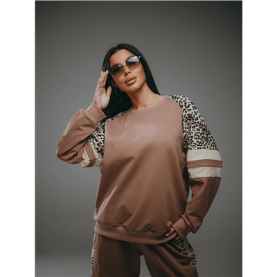 Костюм Хлоя кофе Лт