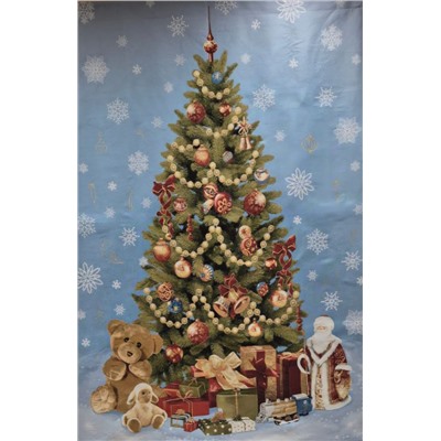 С новым годом Елка Купон 150х200 см 6090  1786