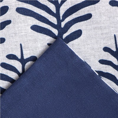 Постельное бельё Этель 2 сп Blue ornament, 175х215 см, 200х220 см, 70х70 см -2 шт, бязь 125 г/м2