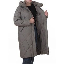 A620 OLIVE Пальто зимнее женское (200 гр. био-пух)