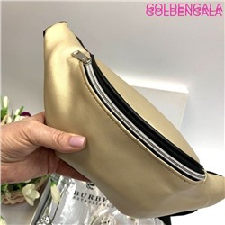 Поясная Сумка из мягкой перламутровой экокожи