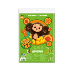 Игра-ходилка настольная ГЕОДОМ "Чебурашка", с карточками