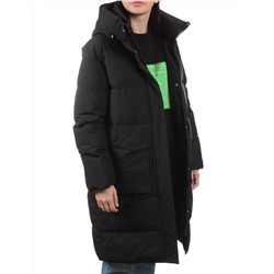 709 BLACK Пальто зимнее женское (холлофайбер 200 гр.)