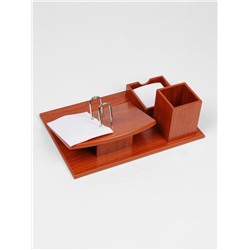 Набор настольный 3 в1, 30×20×10 см, для офиса