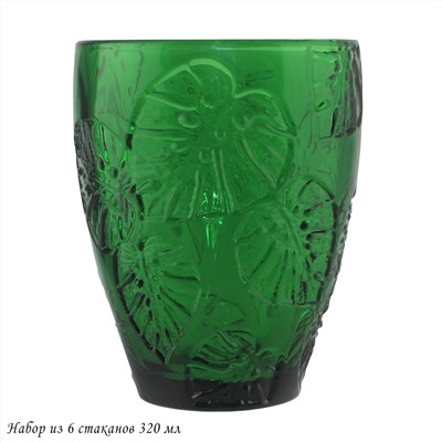 583-035 Набор из 6 стаканов 320 мл в под.уп.(х4)Стекло