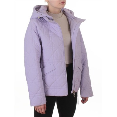 8061 LILAC Куртка стеганная демисезонная женская (100 гр. холлофайбер)