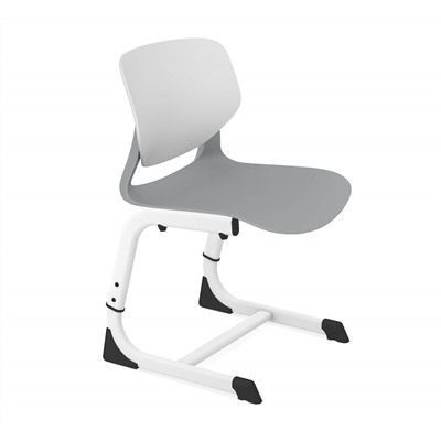 Стул Альфа SHT-S-TN26/5-7
                        белый / серый / белый муар