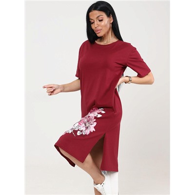 Туника Антуриум бордовый ИвК