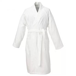 Банный халат белый (размер S/M), ROCKAN Bath Robe White (size S/M), произв. IKEA