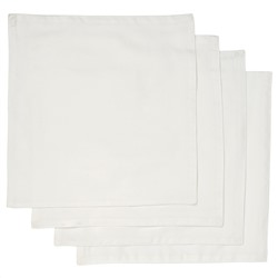 FRÖJDA, Serviette, weiß,, 30x30 cm
