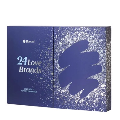 flaconi Collection 24 Love Brands Men's Edition Adventskalendar Адвент-календарь 2025 для мужчин, 27 бьюти-сюрпризов лучших мировых брендов