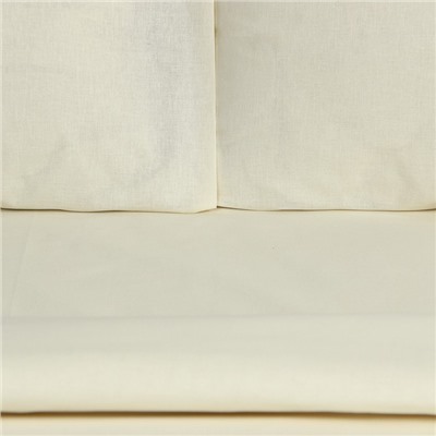 Постельное бельё Этель 2 сп Vanilla sky 175х215, 200х220, 50х70-2 шт, 100% хлопок, поплин 125г/м2