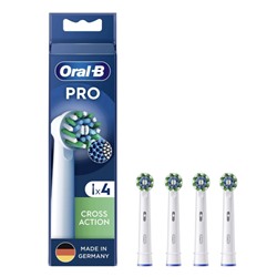Oral-B Насадки для электрической зубной щетки CrossAction, 4 шт