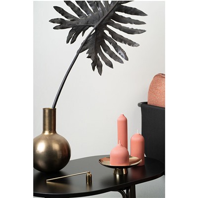 Свеча декоративная терракотового цвета из коллекции Edge, 16,5 см