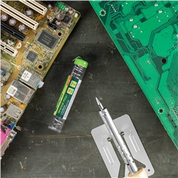 Припой с канифолью, D 2 мм, 15 г, POS61, в пластмассовой тубе Сибртех