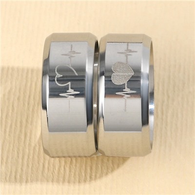 Кольцо «Сердечко» , парные 2 шт, 7 х 9 см