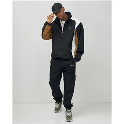 Спортивный костюм мужской весна-лето черного цвета 25710Ch