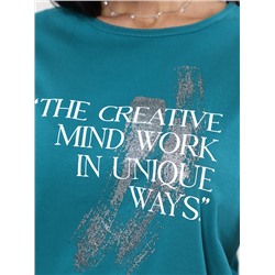 Футболка Фрактал петроль ИвК