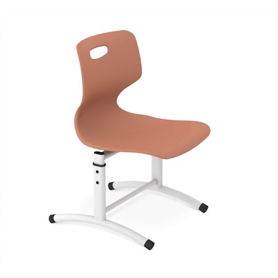 Стул Дельта SHT-S-TN27/3-5
                        д3-5 коричневый абрикос / белый муар