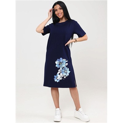 Туника Антуриум чернильный ИвК