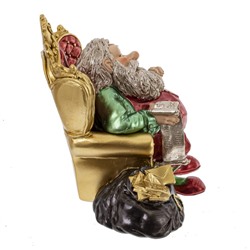 GAEM Фигурка декоративная "Дед Мороз", L15 W12,5 H15,5 см