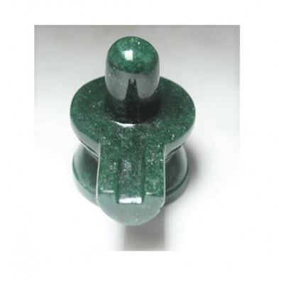 Шивлинг из Жадеита, Original Green Jade (Margaj) Shivling, произв. Kalyan Puja