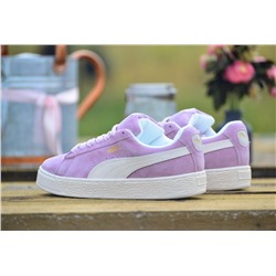 Зимние PUMA Suede из натуральной замши