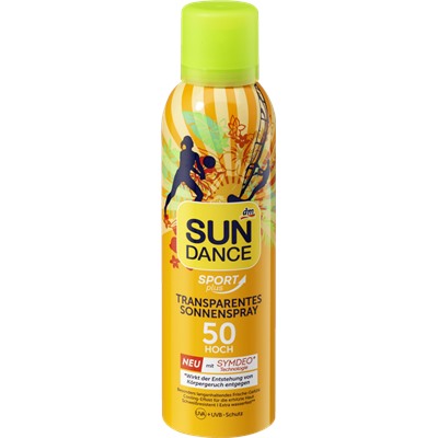 SUNDANCE Transparentes Sonnenspray Солнцезащитный спрей Солнцезащитный прозрачный спрей Sport LSF 50, 200 мл
