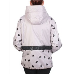 ZW-2166-C PINK POWDER Куртка демисезонная женская BLACK LEOPARD (100 гр.синтепона)