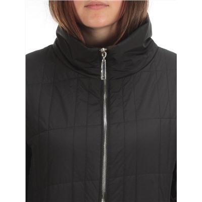 22340 BLACK Куртка демисезонная женская (80 гр. синтепон)