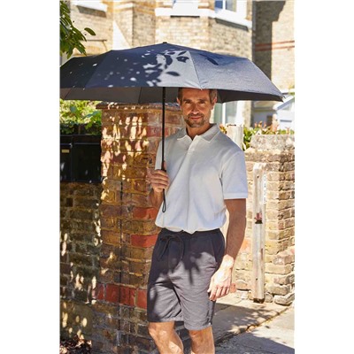 G323-01 Black (Черный) Зонт мужской автомат Fulton