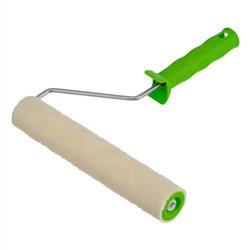 Валик "Велюр" с ручкой, 240 мм, ворс 5 мм, D 36 мм, D ручки 6 мм Сибртех