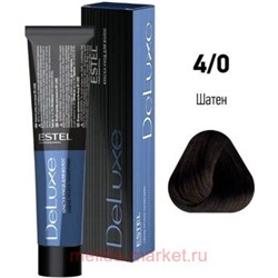 ESTEL DE LUXE 4/0 Краска-уход шатен