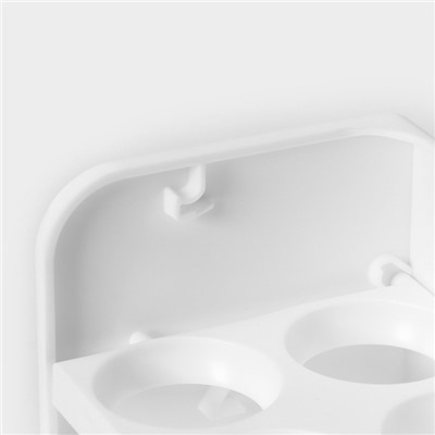 Контейнер для яиц IDEA, 30 ячеек, 25×10×19.5 см, полистирол, белый