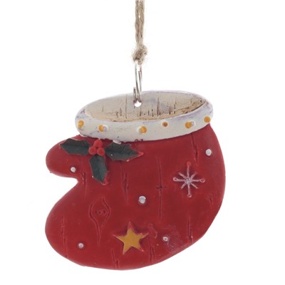 GAEM Набор из 96 шт Украшение новогоднее ассорти на подставке "Ёлка, L23,5 W9 H40 см