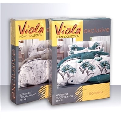 КПБ поплин Exclusive Viola <ПВ14-1281 Скидка>