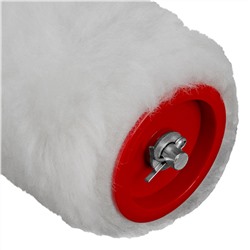 Валик "Искусственный мех", в сборе, 250 мм, D 48 мм, D ручки 6 мм, крепление шплинтом Сибртех