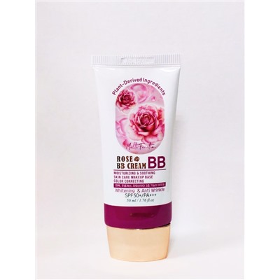 MEDIBEAU Многофункциональный ВВ-крем с экстрактом розы / Rose BB Cream SPF 50+/PA+++, 50 мл