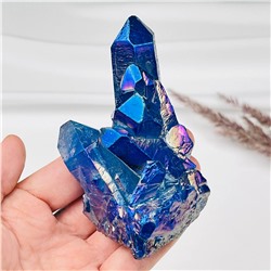 Радуга Самоцветов Друза из Горного Хрусталя (титан.покрытие)