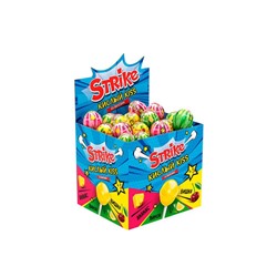 «Strike», карамель на палочке «Кислый kiss», 11,3 г (упаковка 50 шт)